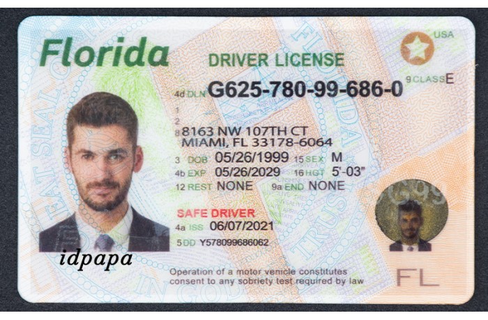 Florida Fake Id Fake Florida Driver License Idpapa